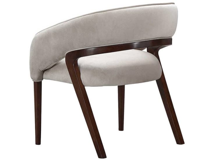 Briar Dining Chair — Textured upholstery, solid wood frame, handcrafted by Bed Bench Lahore