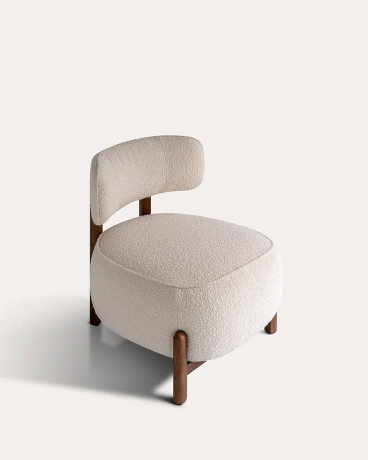 Mara Accent Chair — Tailored upholstery, hardwood frame, handcrafted by Bed Bench Lahore