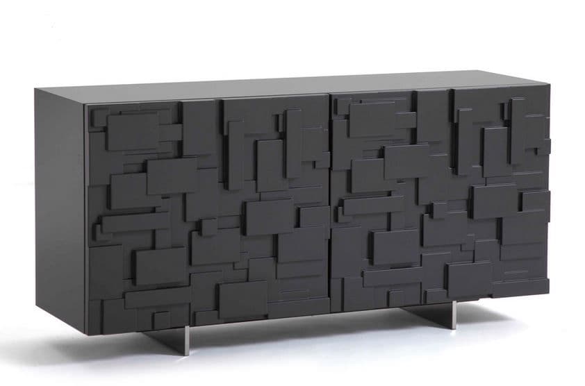 Cedar Sideboard — Hand-finished wood, soft-close hardware, handcrafted by Bed Bench Lahore
